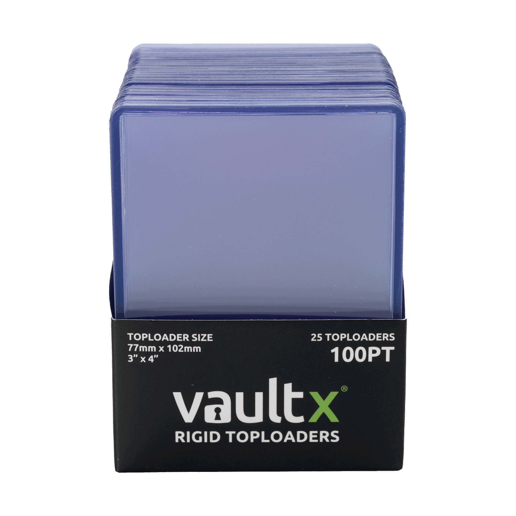 Premium Toploaders - UV Blue Hint, 3x4