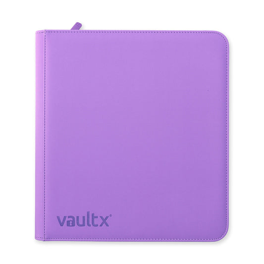 12-Pocket Exo-Tec® Zip Binder Just Purple