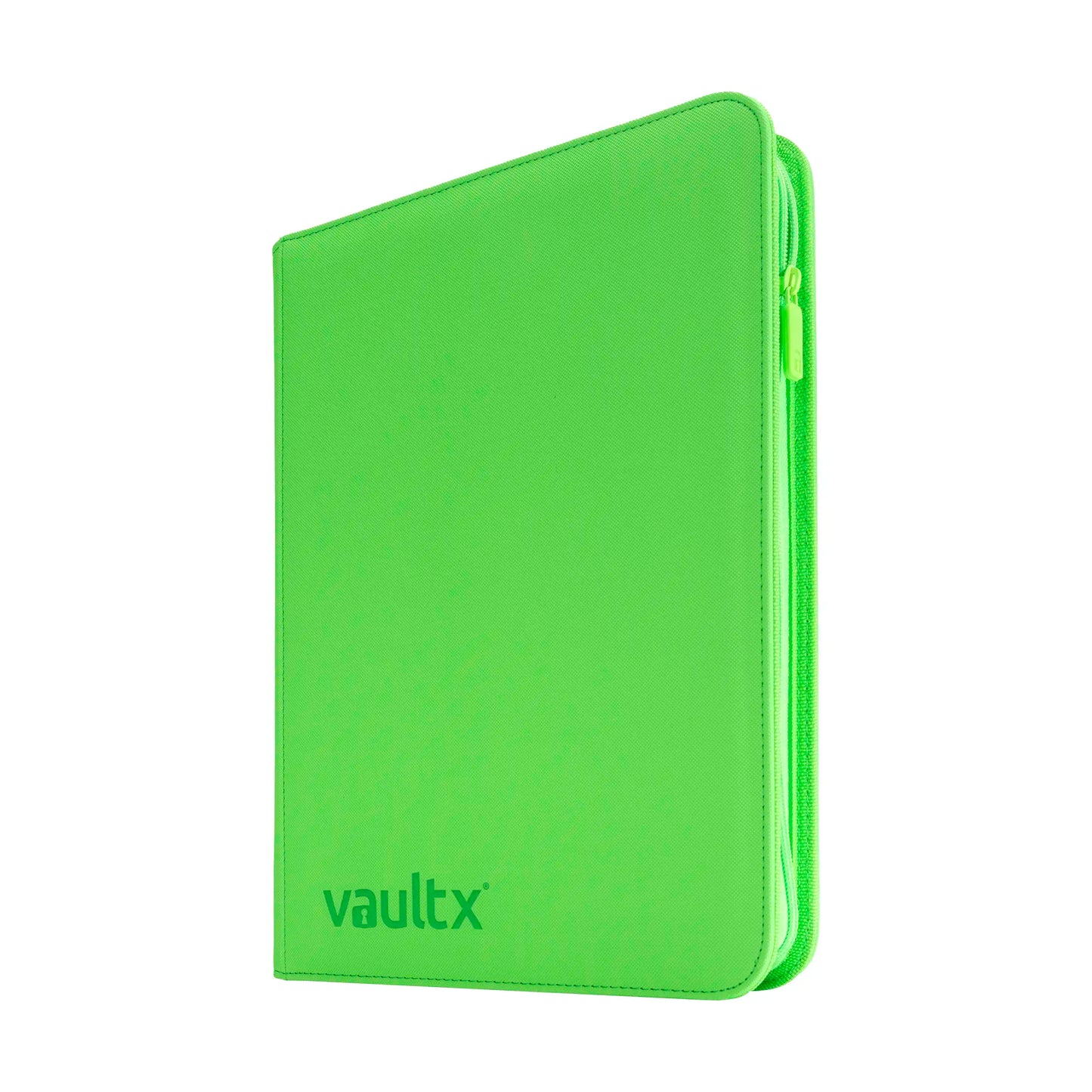 9-Pocket Exo-Tec® Zip Binder Neon Green