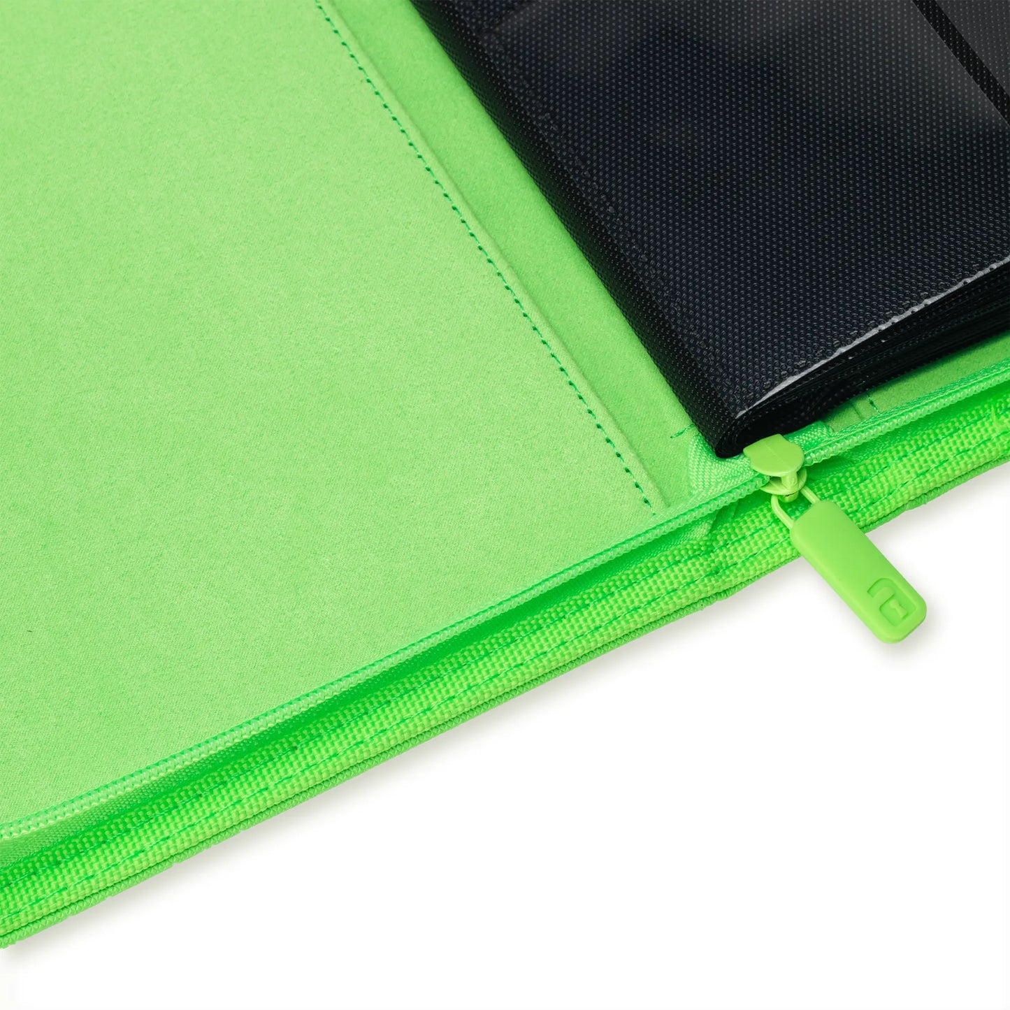 4-Pocket Exo-Tec® Zip Binder Neon Green