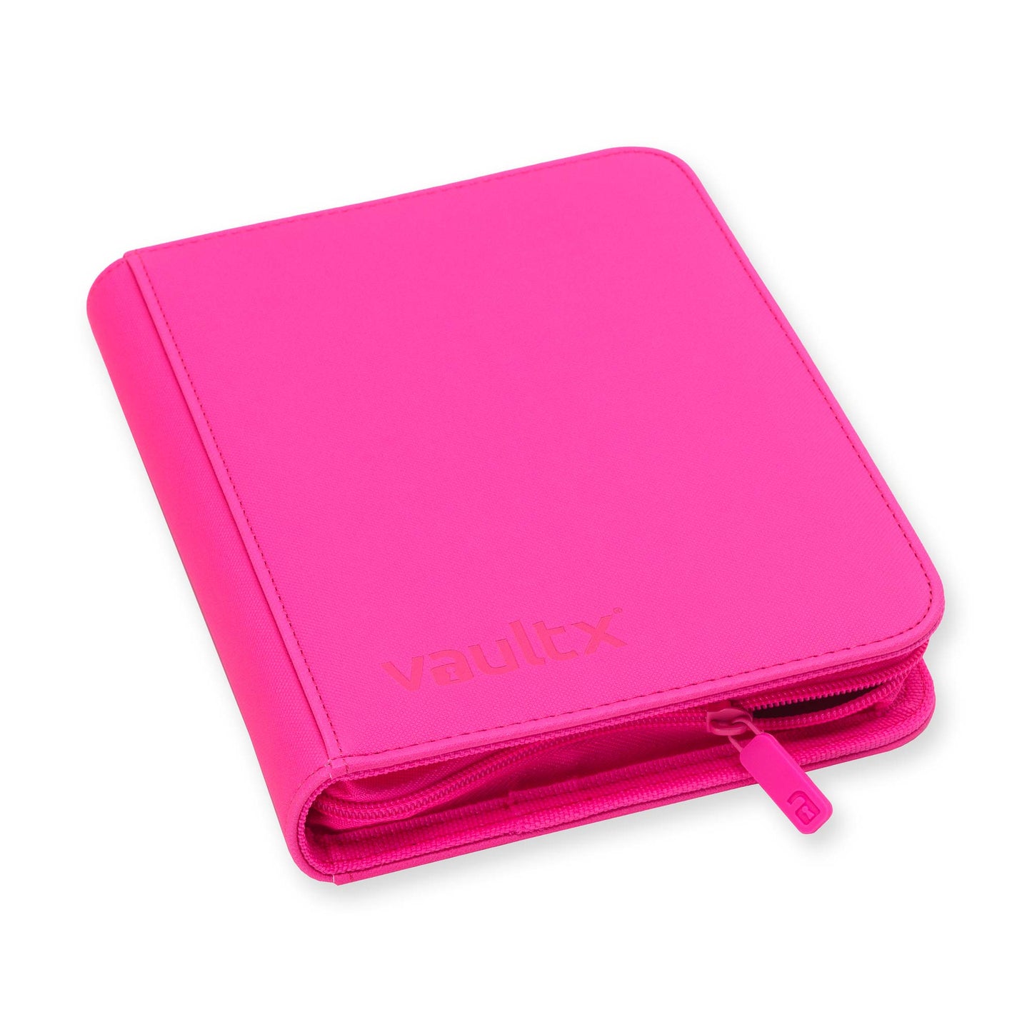 4-Pocket Exo-Tec® Zip Binder Neon Pink