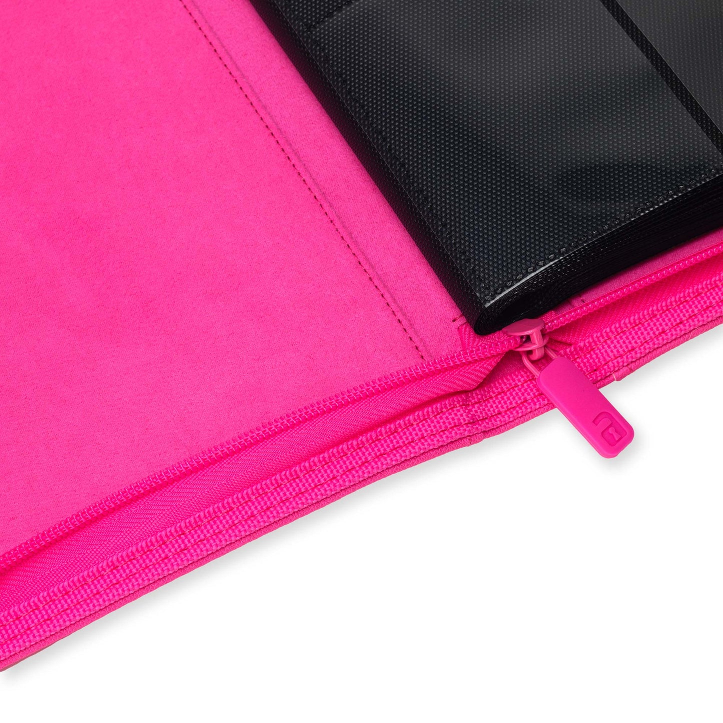 4-Pocket Exo-Tec® Zip Binder Neon Pink