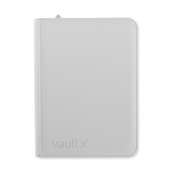 Vault X 9-Pocket Zip Binder WHITE EDITION Limited Edition